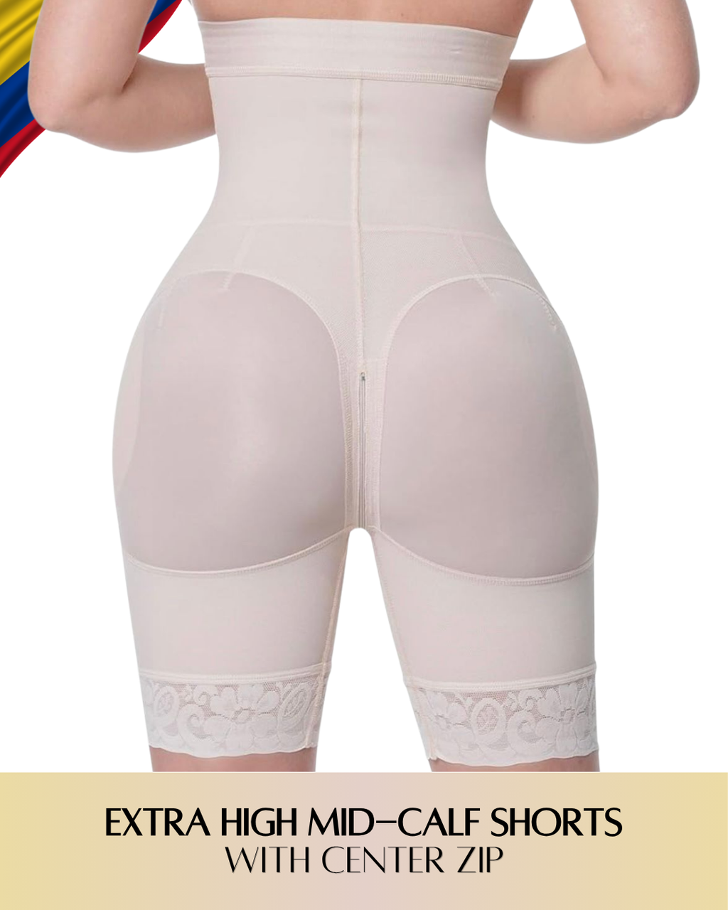 SHORT EXTRA ALTO - MEDIA PIERNA